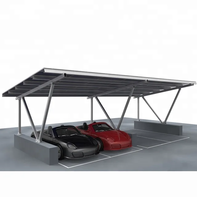 Factory price aluminum alloy solar powered car shelter garage
