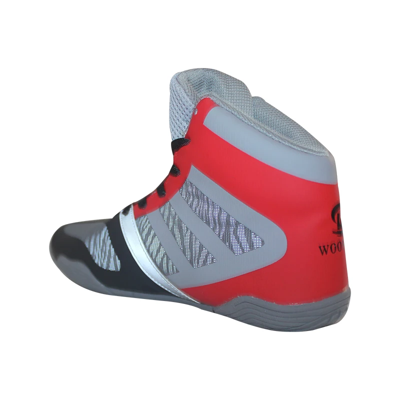 Sample free shipping Manufacturers direct sale cheap cool professional boxing shoes wrestling shoes for sale