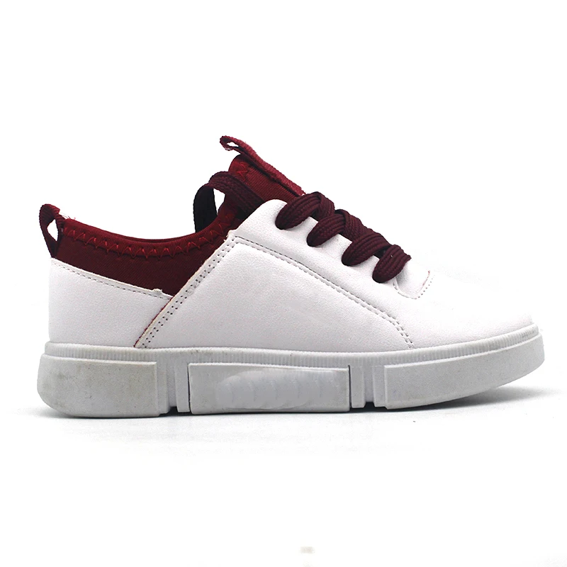 
2018 New fashion design lace-up children shoes with cheap price 