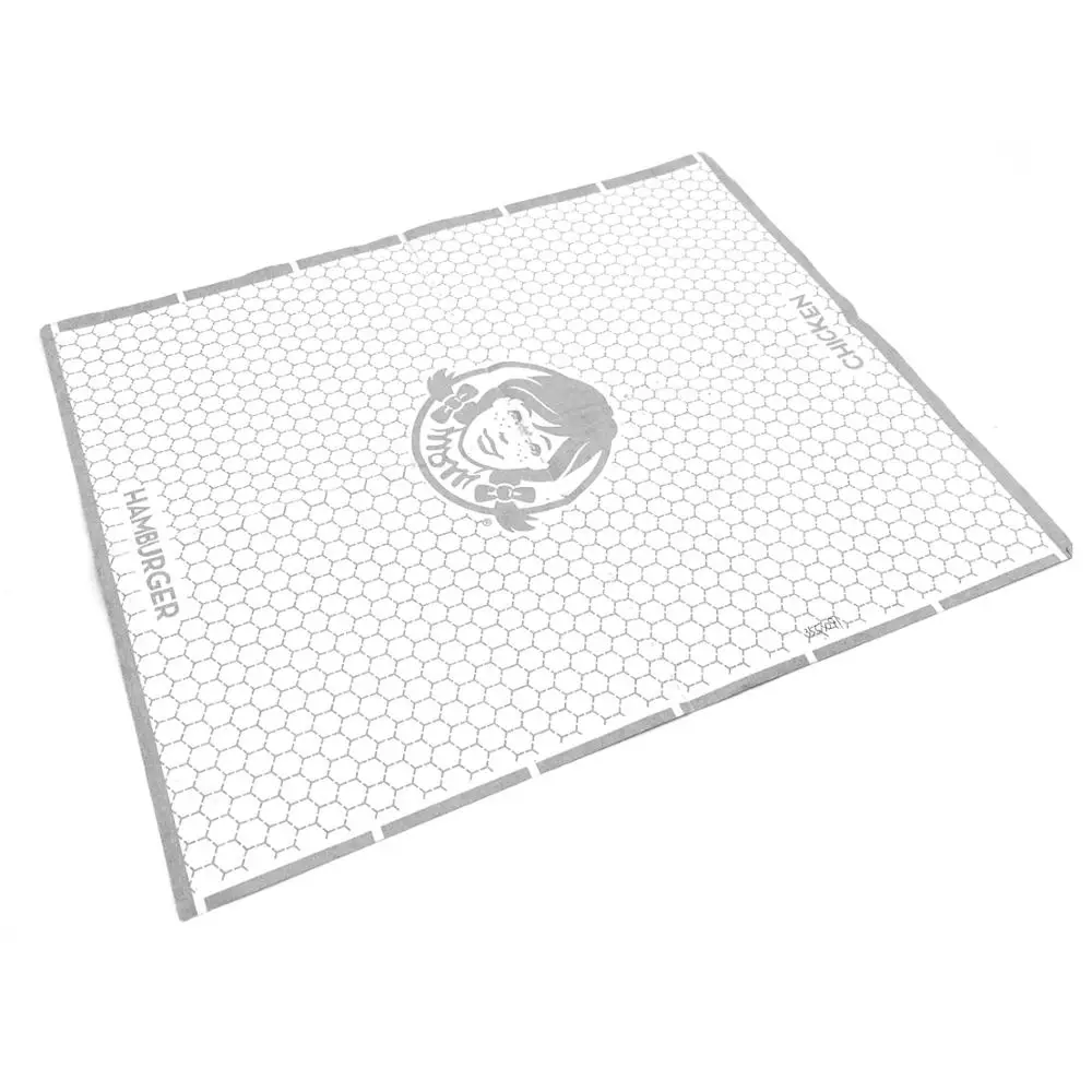 printing with logo 12inch x 12inch hamburger wrap foil paper customized size sandwich wrap foil paper