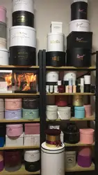 High quality round special floral box