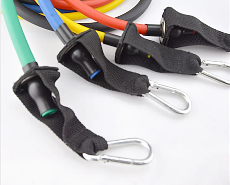 Amazon 11 Pieces Pull Up Latex Resistance Bands Tube/Exercise Tubing Band