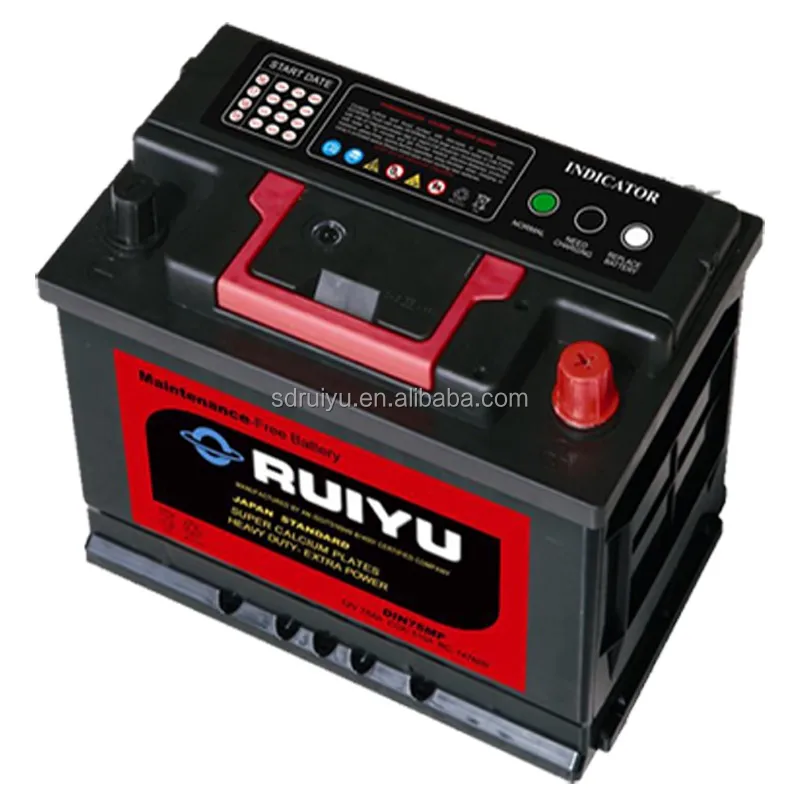 55d23l car battery SMF battery Keter brand used car batteries for sale