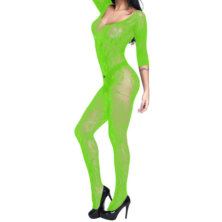 
Girl nylon lingerie japanese high heels nylon body stockings 