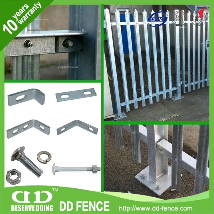 Galvanised Fencing Supplies / Palisade Gates Prices / Steel Swing Gate