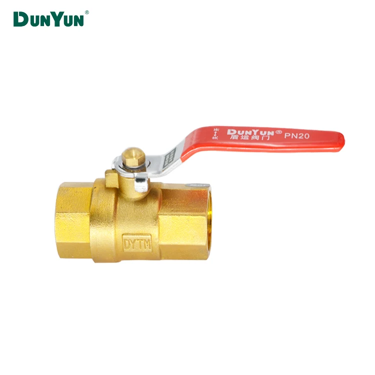 High Quality CW617N Material Brass Ball Valve With Long Handle 3/4