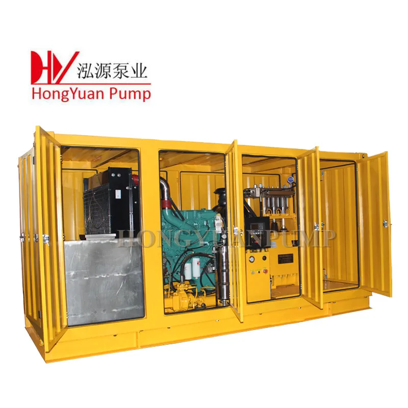 1800bar diesel engine industrial pipeline cleaning high pressure machine