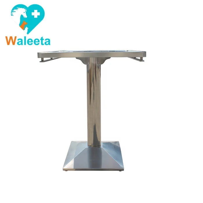 Veterinary equipment WT-24 Stainless steel new type column pet examination treatment table veterinary surgical operation table