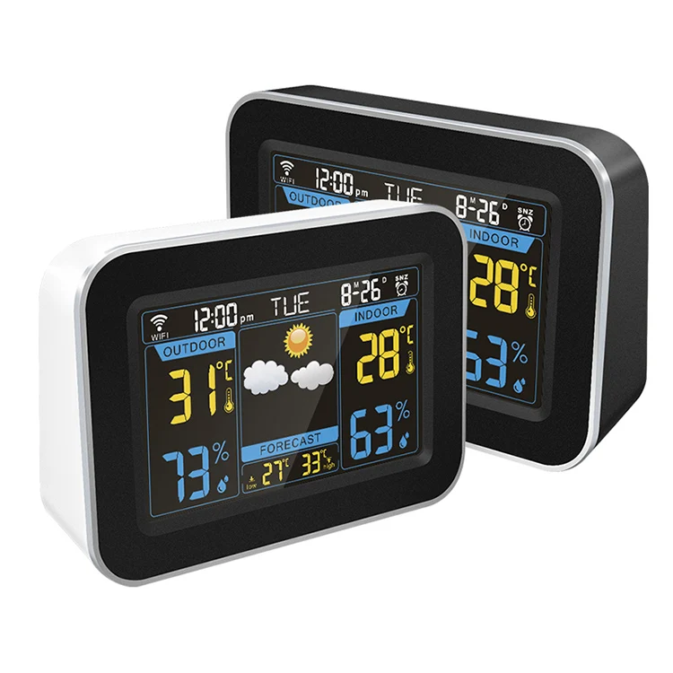 Wifi Weather Forecast Indoor & Outdoor Alarm clock