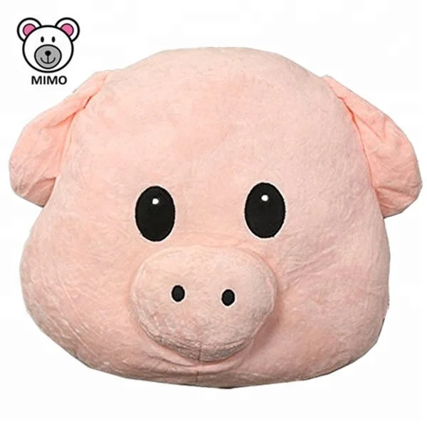 
NewBorn Pretty Pink Colar Fleece Pig Baby Blanket Set Wholesale OEM Custom Kids Cartoon Soft Toy Plush 2 in 1 Pillow Pig Blanket 