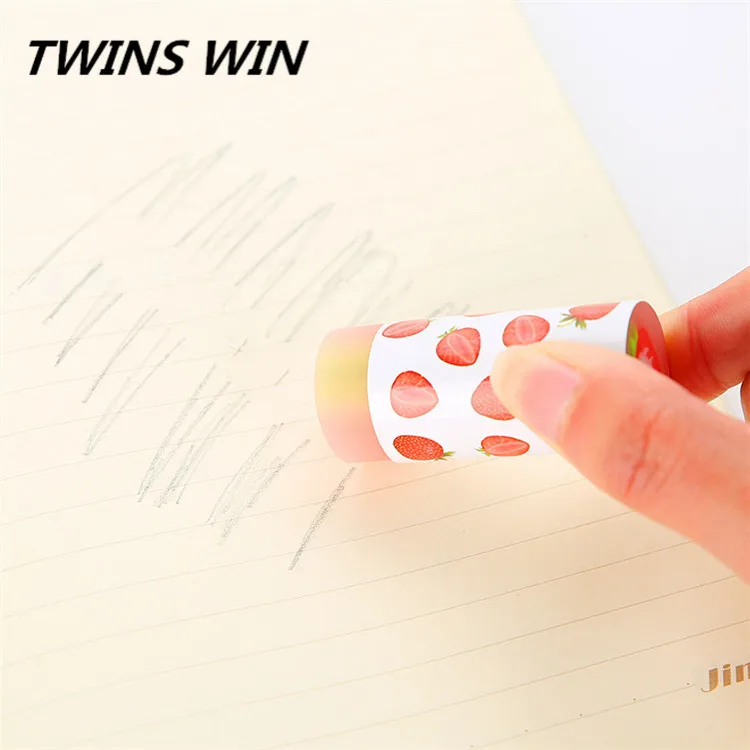 China factory supply shenzhen stationery Good quality rubber wholesale fun erasers for kids