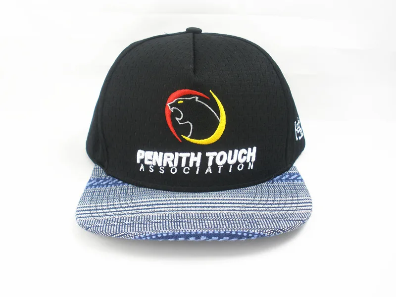 Сетка Вышивка Плоские Края Snapback Крышка С Модой Законопроект