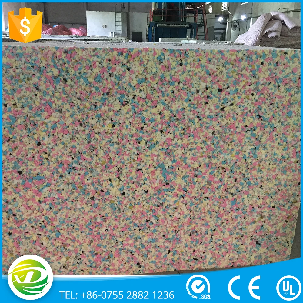 
High grade rebond foam matress high density foam mattress 