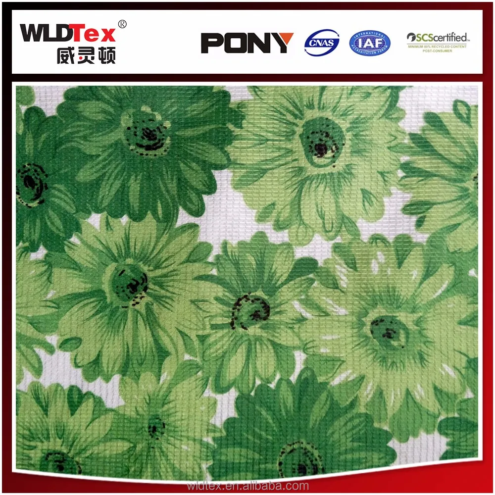 Новый цветочный узор нетканые ткани мешок полиэфира подкладочной ткани
