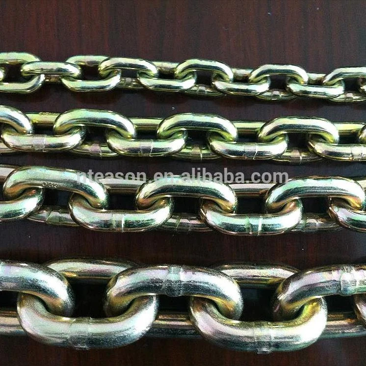 100 Grade alloy steel high strength lifting chain 25%strongerthan G80 chain