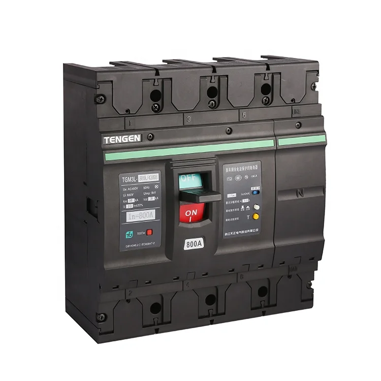 CE Certification High Voltage TGM3L 200 Amp 3 Pole Moulded Case DC MCCB Circuit Breaker
