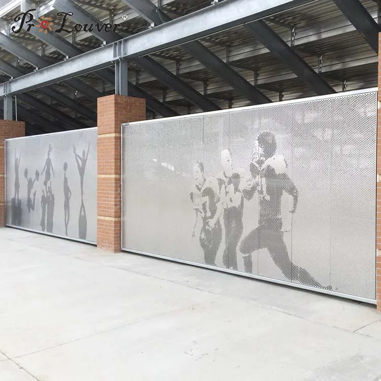 Picture Customized Aluminum Perforated Sheet Panel for Facade