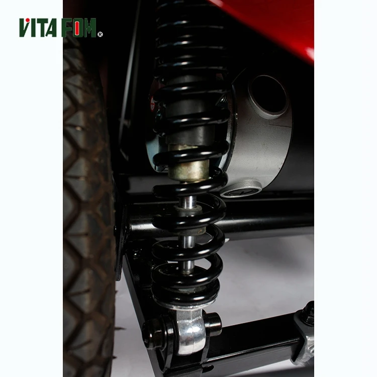 Vitafom- Big size 2 Seat Handicap Scooter Electric POWDER , Blue with sun roof