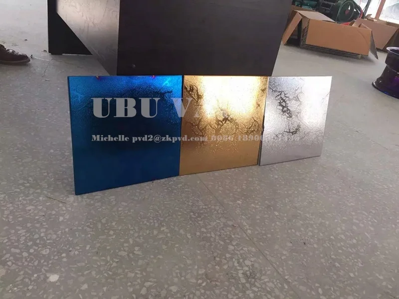 Metal / stainless steel / glass crafts / scissors / ceramic / jewellery pvd vacuum coating machine