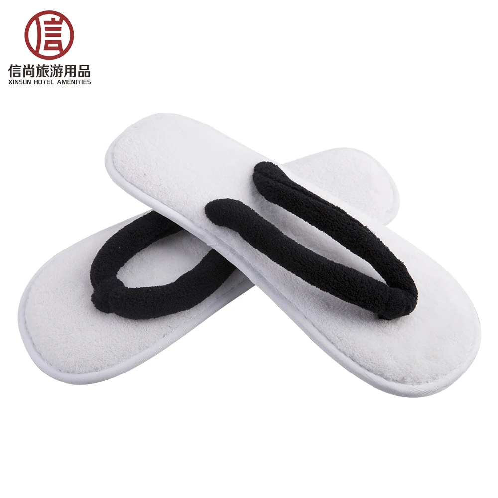 Flip flop wholesale hotel bathroom slippers
