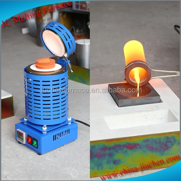 220V 1kg 2kg Capacity Gold Melting Electrical Industrial Furnace Manufacturer