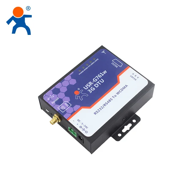 
USR  G761W Industrial GPRS 3G DTU Serial to 3G WCDMA Modems with ZTE Chip Support DNS HTTPD Client  (60585651710)