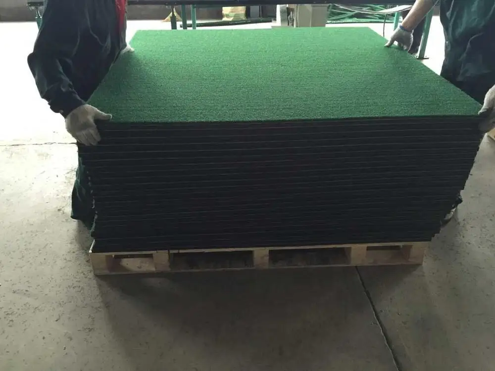 
1515B commercial factory made nylon turf golf training aids golf practice swing hitting driving range mat 