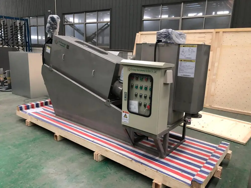 Непрерывной работы мульти-dis, шнековый пресс для обезвоживания