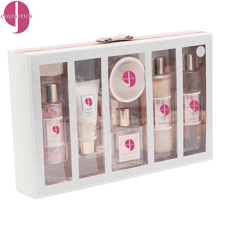 Body luxurious toiletry moisturizer bath gift set for woman
