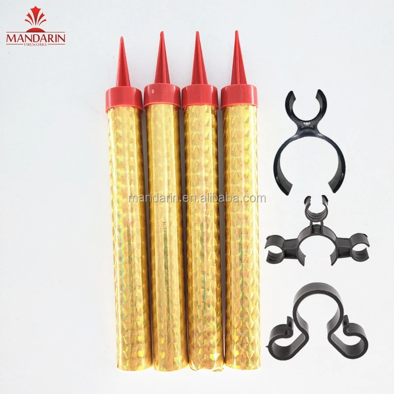 Plastic champagne bottle sparklers clip/Nightclub Safety sparkler clips