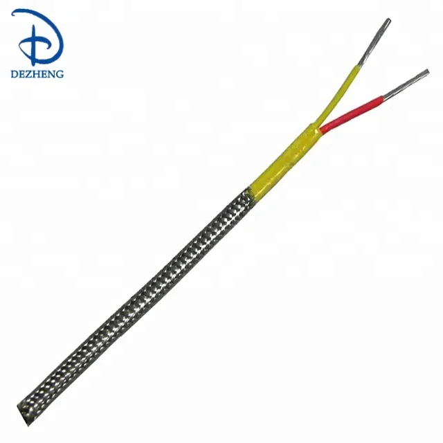 K type ss braided thermocouple compensating wire (60791687961)