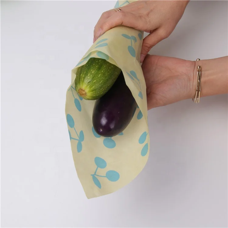 
Factory Direct Sale 2021 New Arrivals Waterproof Beeswax Reusable Food Wrap 