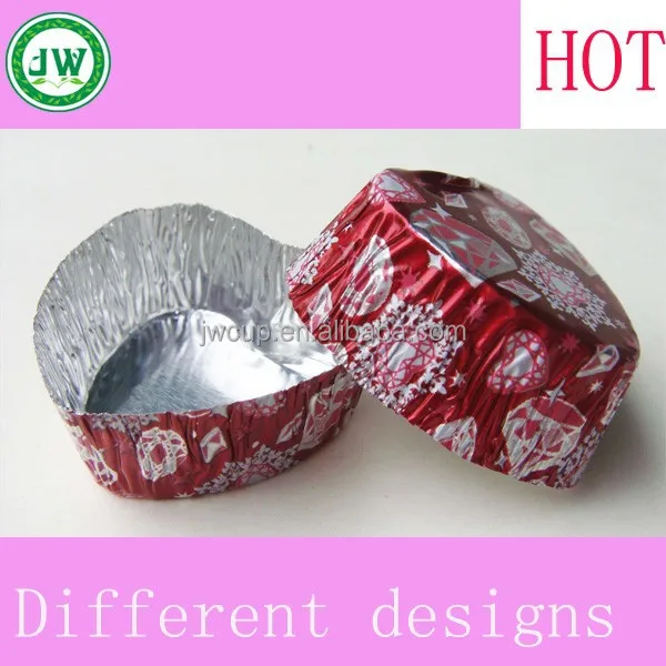
aluminum colorful foil cups chocolate packaging,chocolate mold 