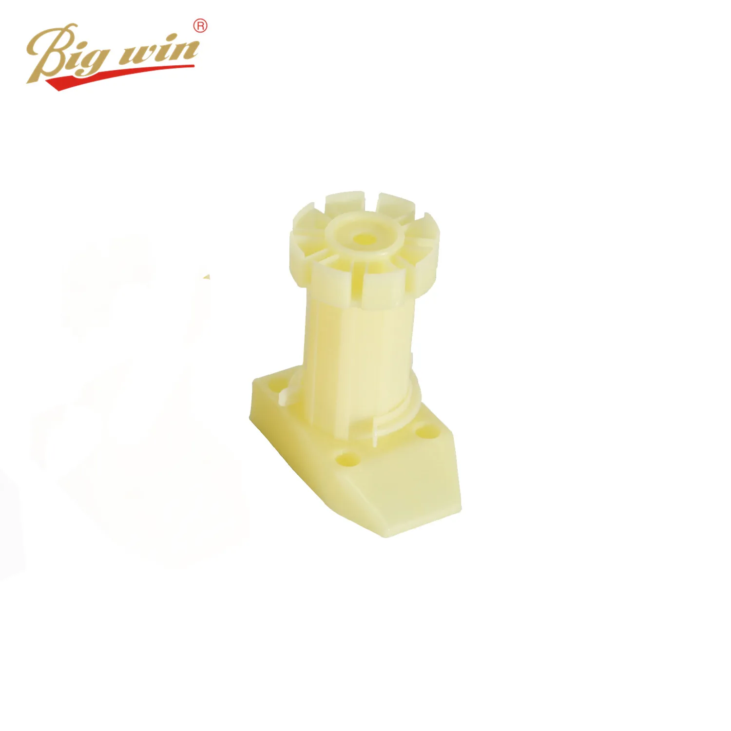 Wholesale price high class plastic material adjustable cabinet leg for table kitchen furniture leg with 60mm 80mm 100mm height