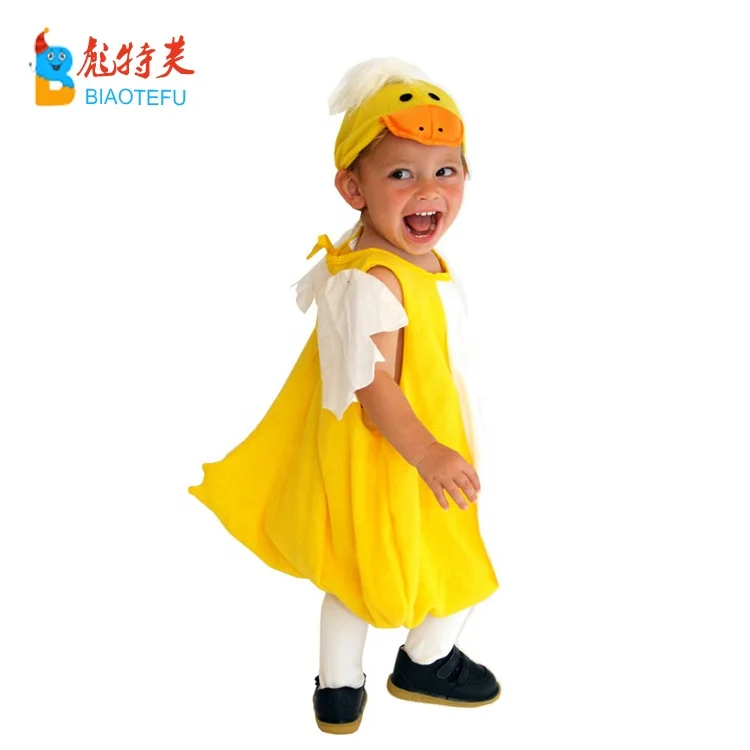 baby boys girls animal mascot  duck cosplay rompers costume