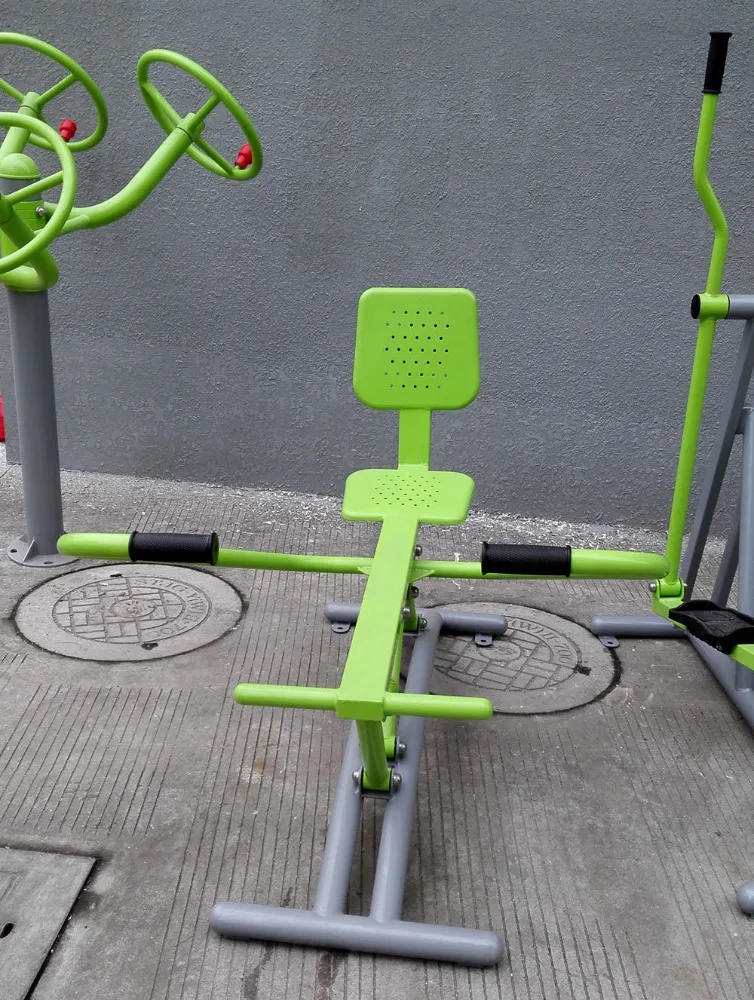 Outdoor fitness equipment elliptical cross-trainer