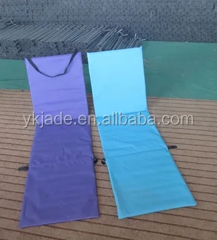 Mat chair beach foldable beach lounge chairs mat,outdoor camping mat for aldi with carry strap