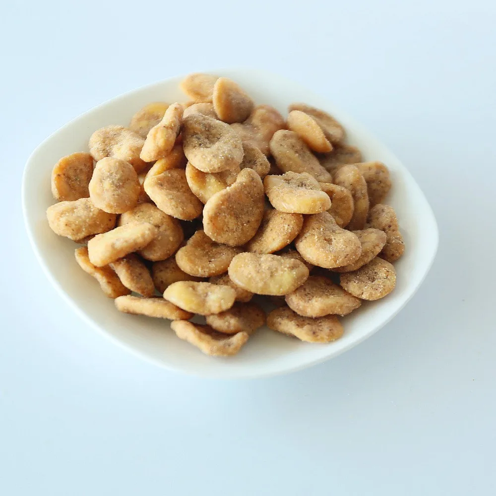 Snacks garlic broad bean chips roasted