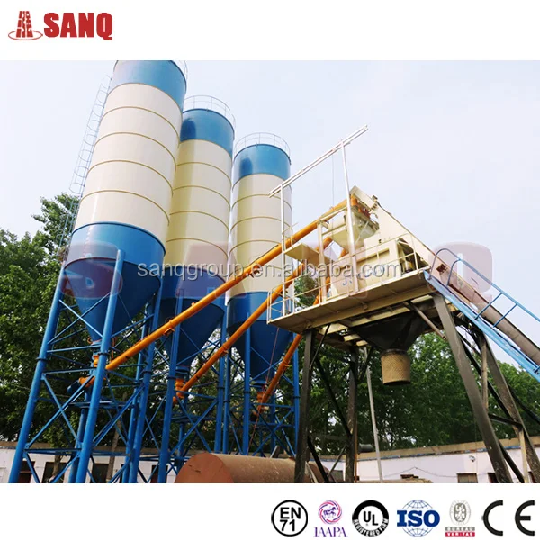 Factory Outlet After-sales Guarantee Ladder-type Hopper Prefabricated Concrete Mixing Plant for Sale