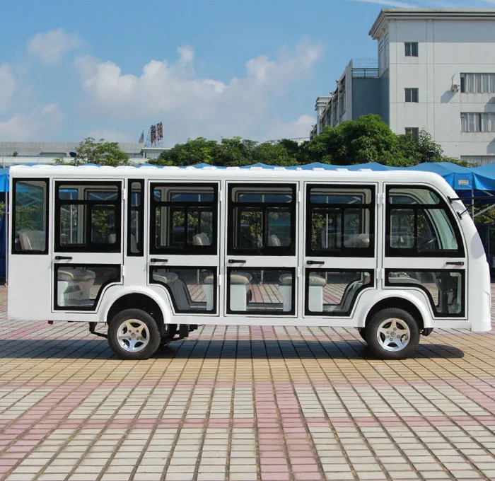 China made 14 seats electric city bus with CE certificate