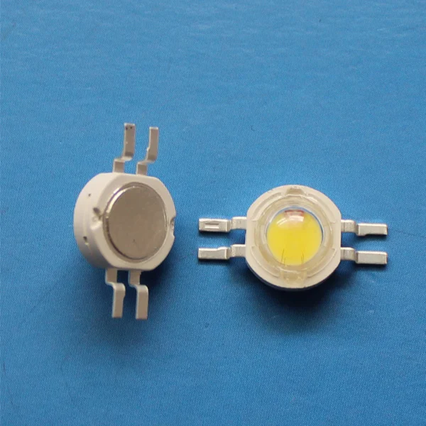 3W 2X3W bi-color yellow and white high power led chip