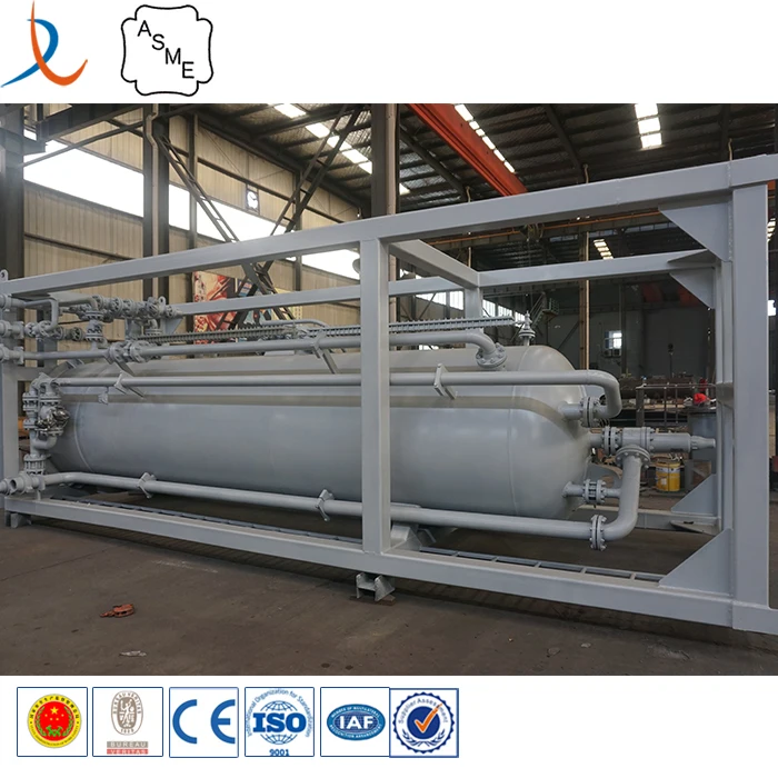 Oilfield equipment high pressure buffer tank / nitrogen gas buffer tank / knock out drum water surge vessel