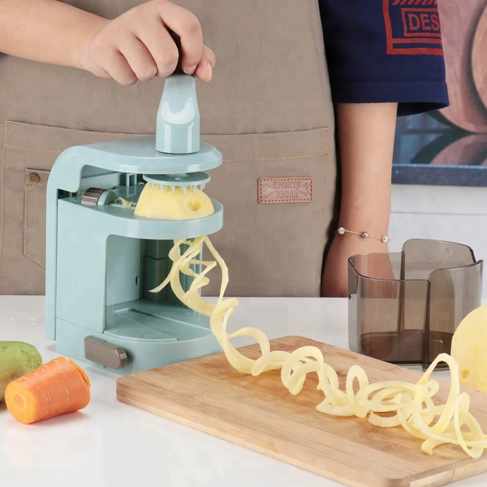Amazon Hot Sale Manual Multi Wonder Spiral Zucchini Vegetable Slicer Kitchen Accessories