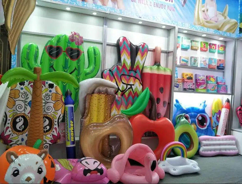 Hot fashion design advertising PVC inflatable flip-flops pool floats for sale