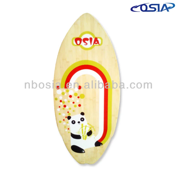 Painted Wooden skimboard epoxy skimboard