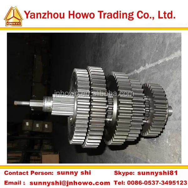 Запчасти для грузовиков SINOTRUK, запчасть для трансмиссии HOWO, основной вал в сборе AZ2203040406