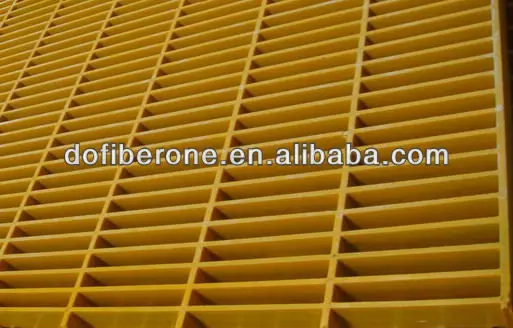 USA standard no fading no crack fire resistant long life outdoor FRP GRP fiberglass grids ribanje