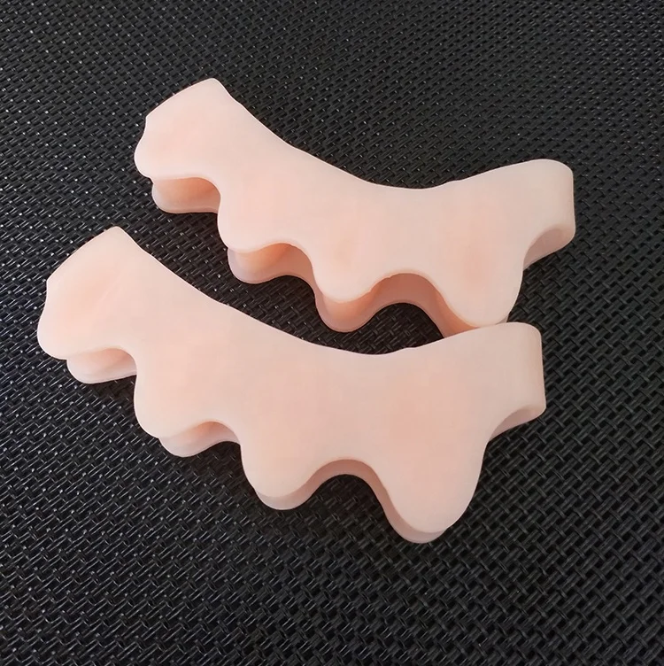 Лидер продаж на Amazon, расширители пальцев ног из мягкого силикона, расширители пальцев ног для бурсита