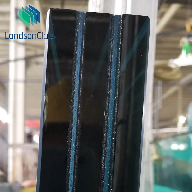 Clear Laminated Glass Pvb Interlayer 6.38mm 6mm