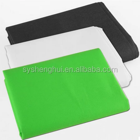 
Photo Studio Background Support & White Black Green Screen Light Stand Kit Set 